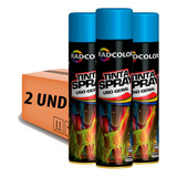 Tinta Spray Uso Geral E Automotivo Todas As Cores Caixa 2 Un