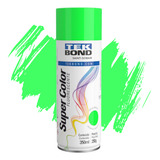 Tinta Spray Verde Fluorescente Tekbond 350ml/250g