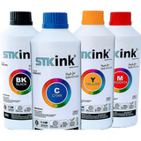 Tinta Stk Corante Bulk Ink P/ Epson Ecotank Refil  4x500ml