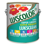 Tinta Super Lavável Lukscolor Acrílico Semi