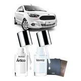 Tinta T Risco Reparos Ford Ka Sedan Sel 2016 Branco Ártico
