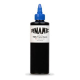 Tinta Tattoo Dynamic Triple Black 240ml Tatuagem Original