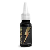 Tinta Tattoo Easy Glow Ultra Liner Black 15ml Electric Ink 