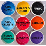 Tinta Tecido Hidrocolor Cobertura Silk Screen E Serigrafia