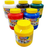 Tinta Tempera Guache 500ml Kit C/6 Acrilex - Escolha A Cor