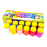 Tinta Tempera Guache Acrilex 12 Cores 15 Ml Crianças 