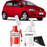 Tinta Tira Risco Automotivo Volkswagen Fox Vermelho Tornado