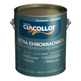 Tinta Ultra Emborrachada Impermeável Ciaflex 3,2l