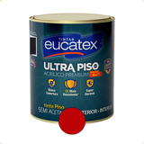 Tinta Ultra Piso E Parede Eucatex 3,6l Acrílico Premium Cor Vermelho