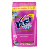 Tira Manchas Em Pó Vanish Multi Power Oxi Action 1kg Refil Econômico Para Roupas Coloridas