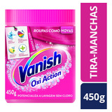 Tira Manchas Po Vanish Oxi Action 450g Roupas Coloridas