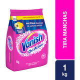Tira Manchas Vanish Em Pó Oxi Action Para Roupas Coloridas Refil 1kg