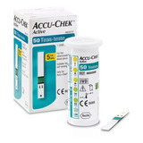 Tiras Accu-chek Active Cor Verde Caixa Com 50 Unidades 