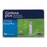 Tiras Contour Plus 100 Unidades (