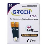Tiras De Glicemia G-tech Free Com 50 Unidades Medir Diabetes