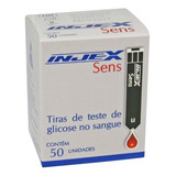 Tiras De Glicose Glicemia Cx 50un Injex Sens Ii