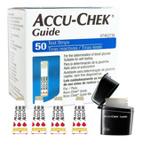 Tiras Medidor Glicemia Accu Check Guide 50 Unidades Promoção