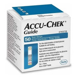 Tiras Medidor Glicemia Accu Check Guide 50 Unidades Promoção