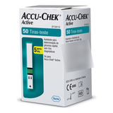 Tiras Para Medição De Glicose Accu-chek Active -caixa Com 50