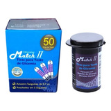 Tiras Para Teste De Glicemia Match Ii C/ 50 Un Okmeter Fita