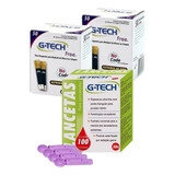 Tiras Reagentes G-tech Free 100 Unidades