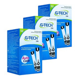 Tiras Reagentes Glicose G-tech Lite 150 Fitas Kit 3 Caixas