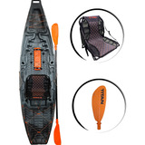 Titan Atlas Caiaque De Pesca Com Remo E Cadeira Cor Tempestade