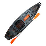 Titan Pesca Atlas Fixo Caiaque De Pesca Com Remo E Cadeira Simple Cor Tempestade