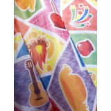 Tnt Estampado Festa Junina Julina Caipira Mesa 1,4 X 2 Mts