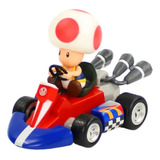 Toad Carrinho Kart Quadriciclo Pull-back Racers