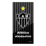 Toalha Atlético Mineiro Oficial Torcedor Clube Banho Praia 