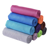 Toalha Banho Microfibra Refrescante Fit Academia Seca Rápido