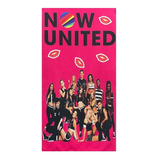 Toalha Banho Praia Infantil Now United R - Ótima Qualidade
