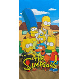 Toalha Banho Praia Infantil Simpsons -