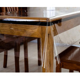 Toalha D Mesa Plástico Transparente 3,20 X 1,80 Mts