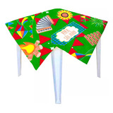 Toalha D/mesa 70x70 Tnt Estampado Festa Junina 15 Uni