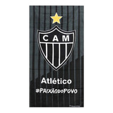 Toalha De Banho Aveludada Atletico Mineiro 70cmx1,40m
