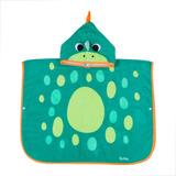 Toalha De Banho Buba Baby Bichinhos Poncho Zoo 100% Algodão