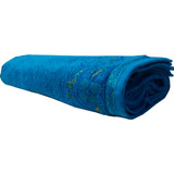 Toalha De Banho Lotus Azul Petroleo Lufamar