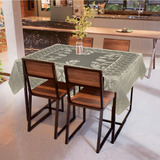 Toalha De Mesa 4 Lugares De Renda Tulipa Palha 1,60 X 1,60m