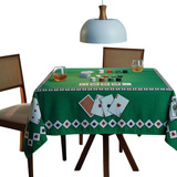 Toalha De Mesa Para Baralho Cartas Jogos Poker Truco Lepper
