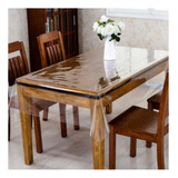 Toalha De Mesa Plástico Protetor Transparente 2,00x1,40 Pvc