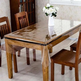 Toalha De Mesa Plastico Transparente Impermeável 1,80 X 1,80