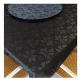 Toalha De Mesa Prato Giratorio Elastico Jacquard 1,85 X 1,85