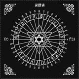 Toalha De Mesa Tarot Pendulum Magic