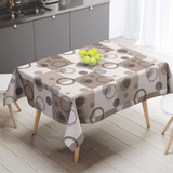 Toalha De Mesa Térmica Impermeável 6 Lugares 2x1,40m Cozinha