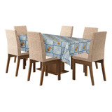 Toalha De Mesa Térmica Impermeável Quadrada 1,40m X 1,40m