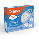 Toalha Fralda Cremer Estampada Bebe - Caixa Com 3