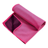Toalha Microfibra Academia Gelada Esportiva Seca Rápido Rosa