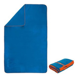 Toalha Microfibra Natação Sec Rápido 80x130cm Azul Claro